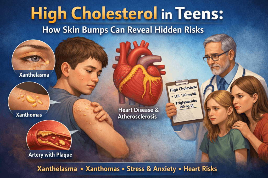 high cholesterol in teens