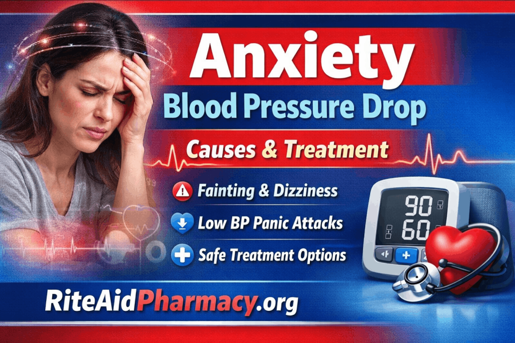 Anxiety and blood pressure drop explained riteaidpharmacy.org