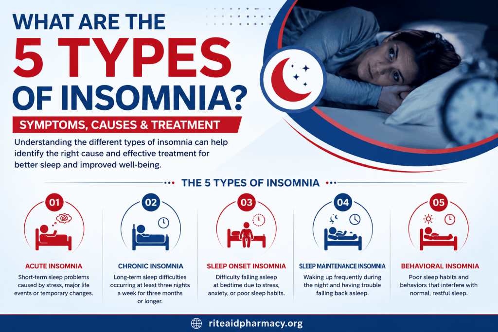 5 types of insomnia